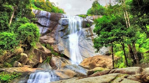 Telaga Tujuh Waterfall