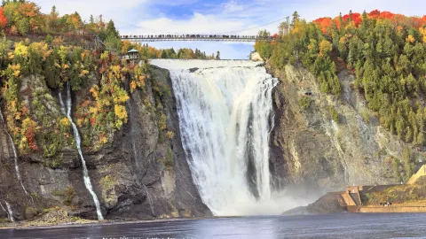 Водопад Монморенси attraction in Квебек