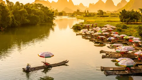 Sunset Sightseeing in Guilin attraction in Guilin