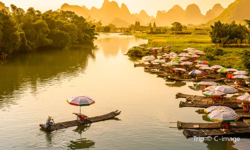 Sunsets in Guilin