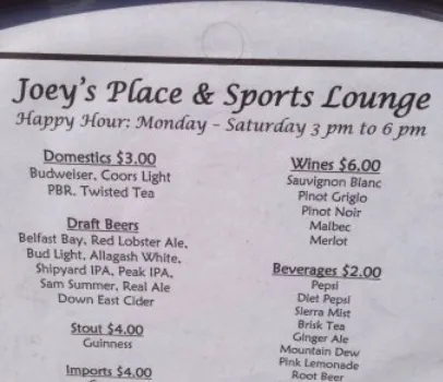 Joey's Place Sports Bar