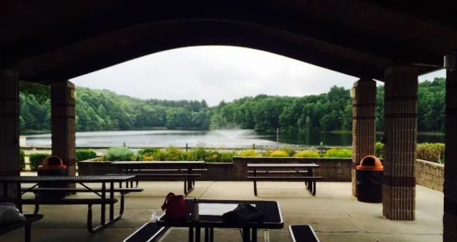 Concession Stands at Wolfe Park Pool & Great Hollow Lake