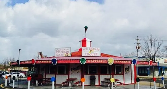 Yellow Brick Ice Cream Carousel