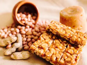 Rupam Chikki and Namkeen