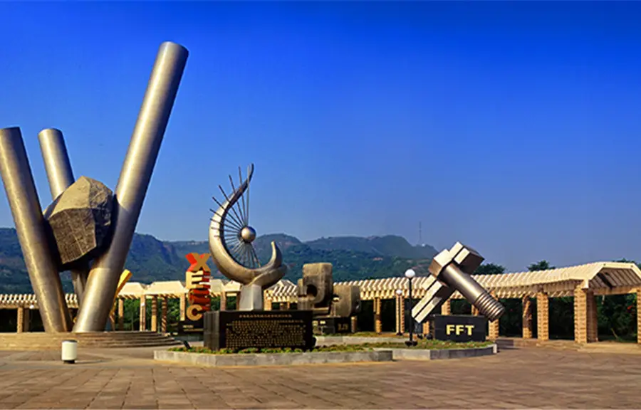 Yellow River Xiaolangdi Scenic Area in Jiyuan