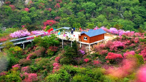 Tianmazhai Scenic Area in Yingshan County