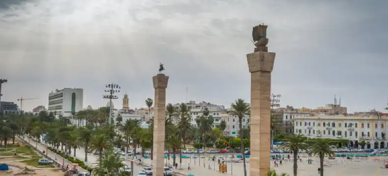 โรงแรมติดทะเลในลิเบีย