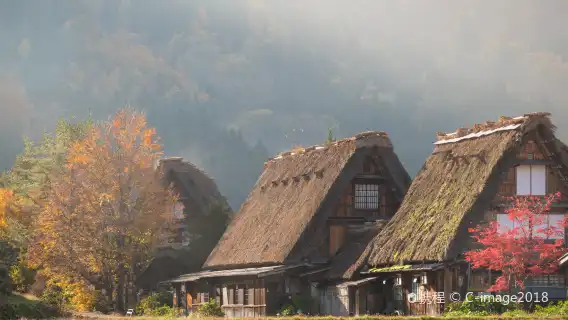 日本名古屋世界遺産白川郷+五箇山相倉合掌村・バスワンデーツアー