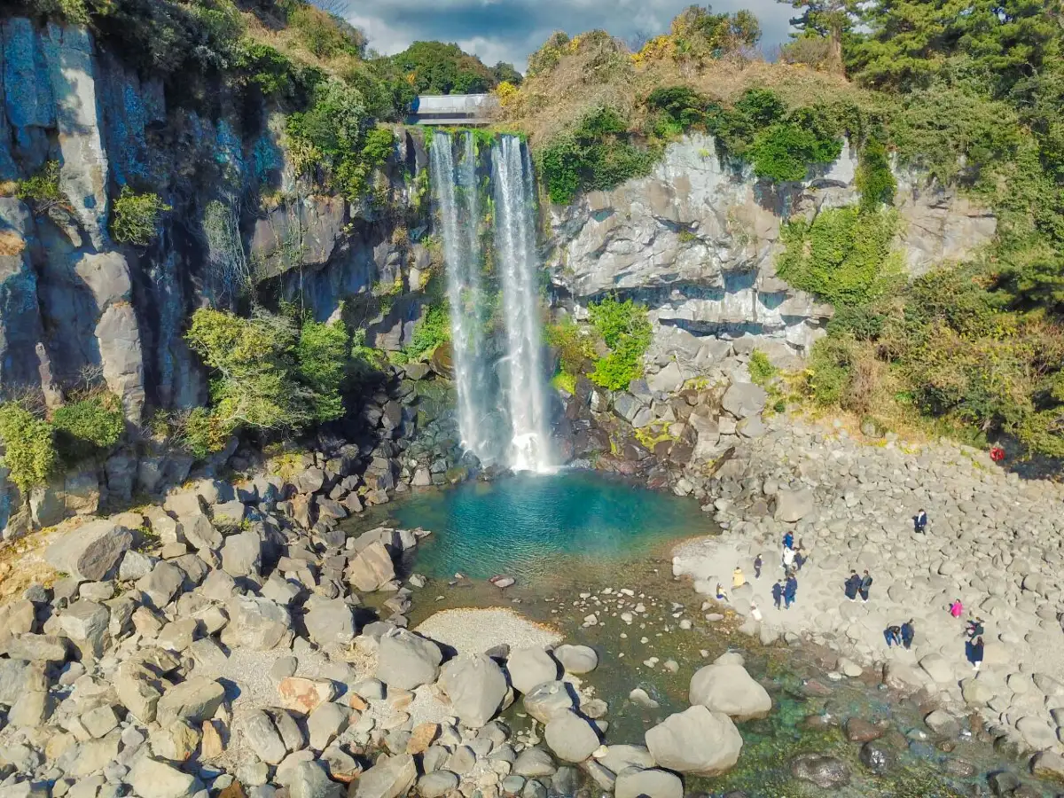 Jeongbang Waterfall