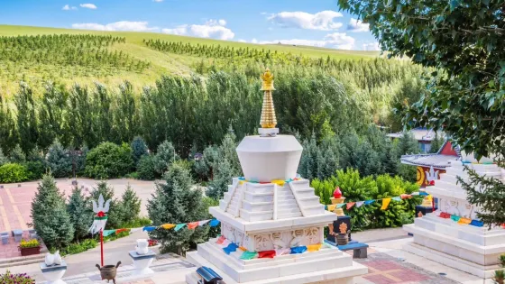 錫盟西烏旗烏蘭五台景區