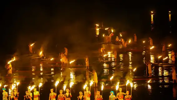 【桂林《印象劉三姐》山水實景演出門票】廣西桂林山水實景演出/多席位可選/快速出票(全程 70 分鐘震撼演出)