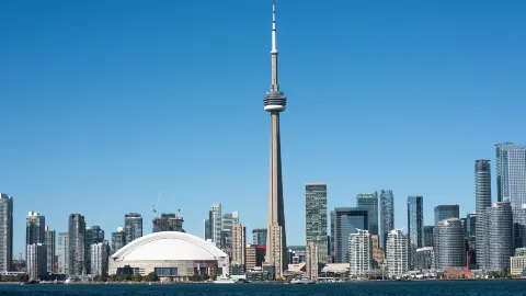 CN Tower attraction in Toronto