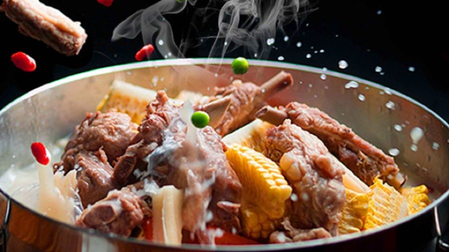Laozhuang pork ribs hot pot