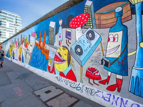 Tourist Map of Berlin Historical Sites