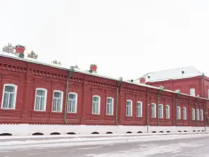 Red building