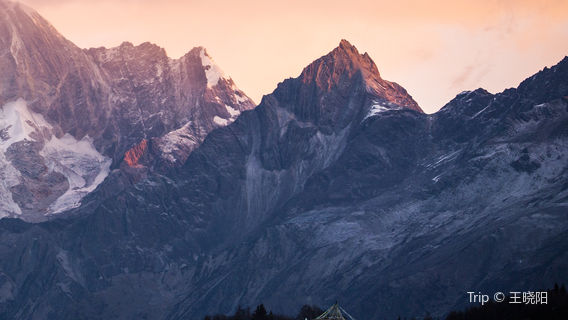 The second peak of Mount Siguniang
