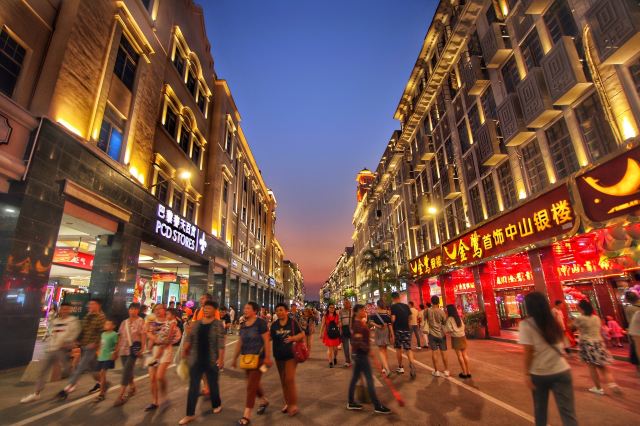 Zhongshan Road Pedestrian Street