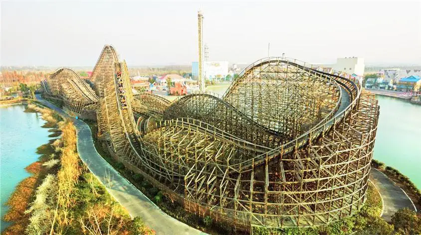 Wooden Coaster-Fireball