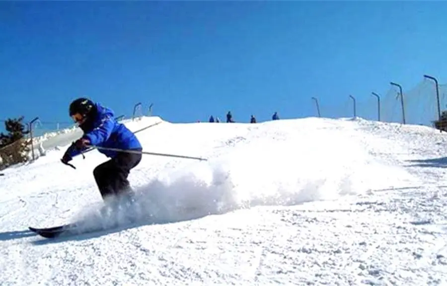 The Pushangyuan Swan Lake Ski Resort