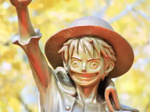 Monkey D. Luffy statue