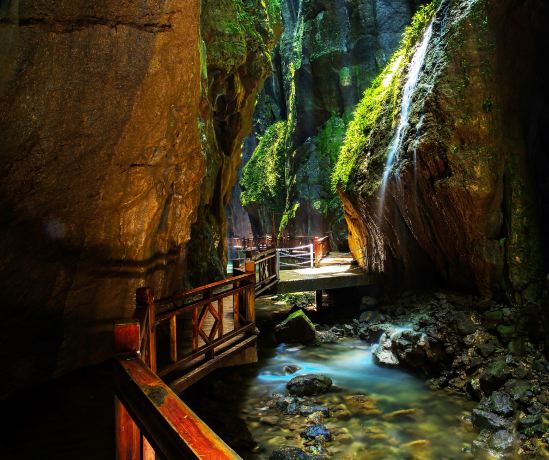 Zhangjiajie Cili Ground Rift Scenic Area