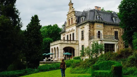 Cafe d'Este - Villa Haar in ไวมาร์