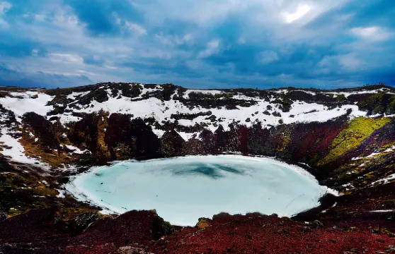 冰島黃金圈+Kerid火山口一日遊（英文小巴團）