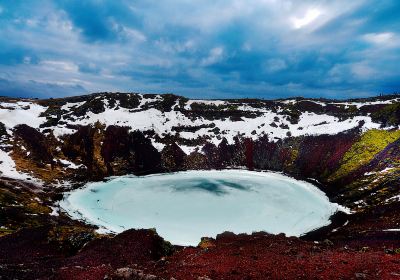 火山口