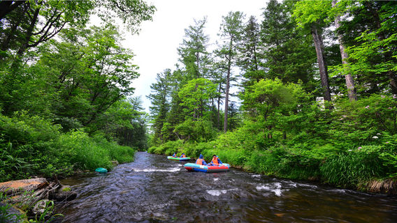 Tianchi Water's First Rafting