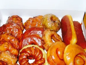 Rainbow Donuts