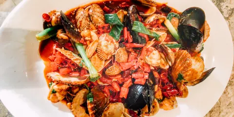 旅大印象·大連家常海鮮館·經典海腸撈飯（星海店）