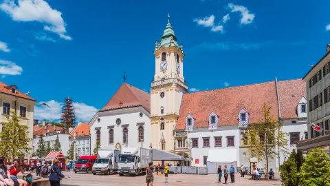 Old Town Hall attraction in Bratislava