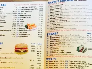 Dante's Fish Chips & Kebab