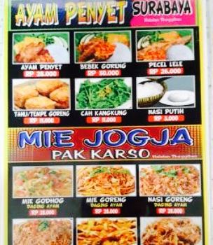 Mie Jogja Pak Karso
