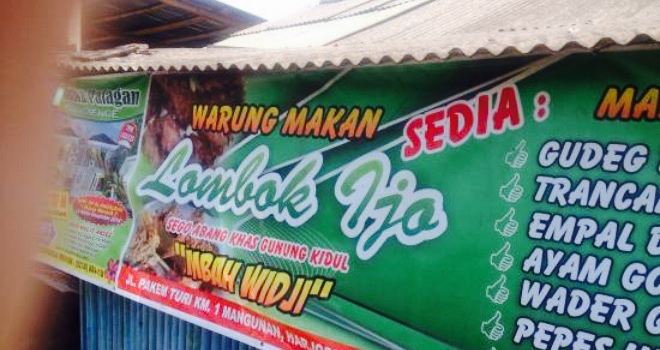 Warung Makan Lombok Ijo-Sego Abang