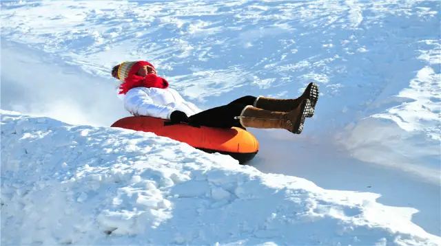 Skiing in Mudanjiang