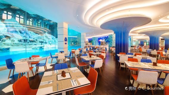 Zhuhai Chimelong Resort Hotel dei Pinguini biglietto combinato per brunch buffet al ristorante buffet degli Imperatori Pinguini buono buffet