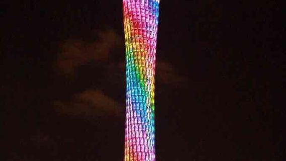 ทัวร์กลางคืนพร้อมไกด์นำเที่ยวกวางโจว ทัวร์ล่องเรือแม่น้ำเพิร์ลยามค่ำคืน (ชั้นหนึ่ง)