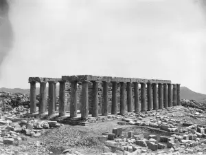 Temple of Apollo Epicurius at Bassae of Phigaleia