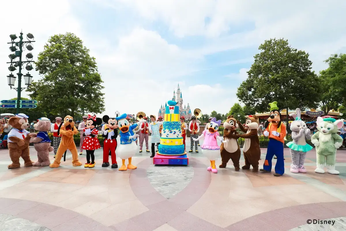 Shanghai Disney Resort Zones & Key Attraction Layout: Mickey Avenue