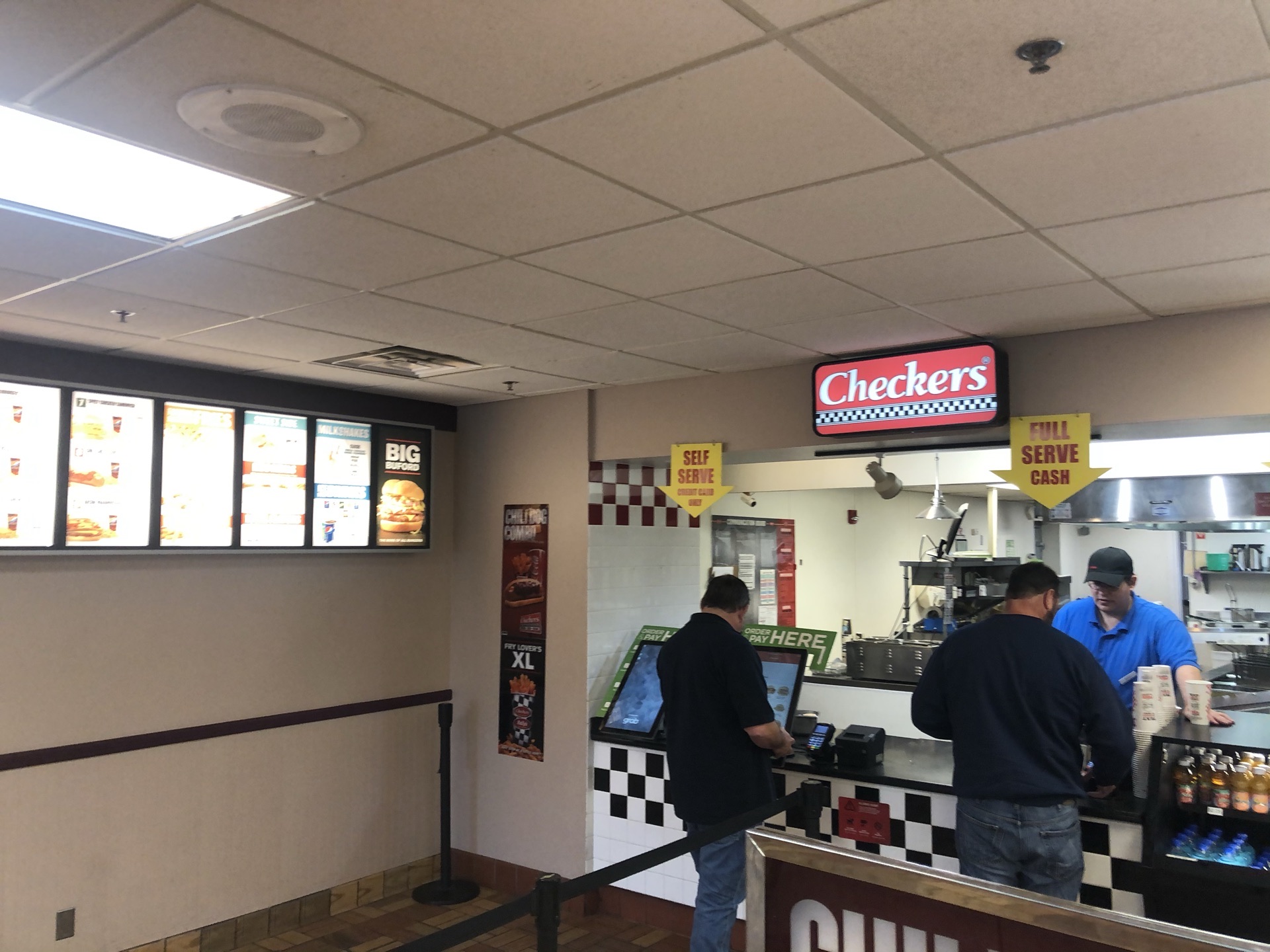 Checkers Restaurant Inside