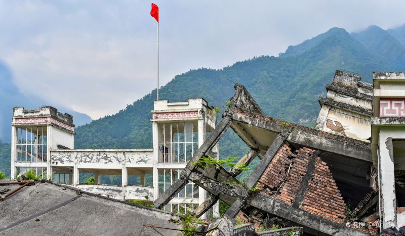 映秀地震遺址