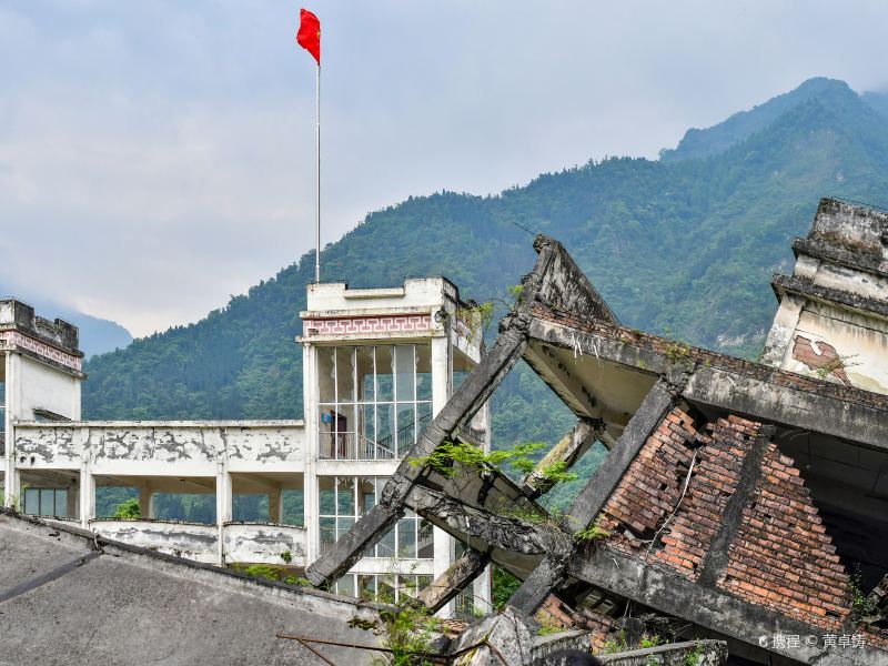 映秀地震遺址