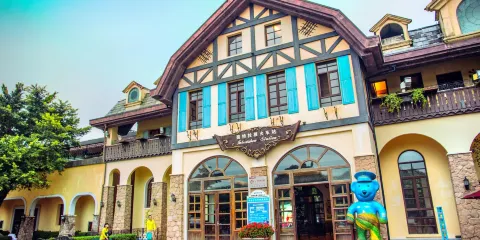 茶溪谷茵特拉根小鎮