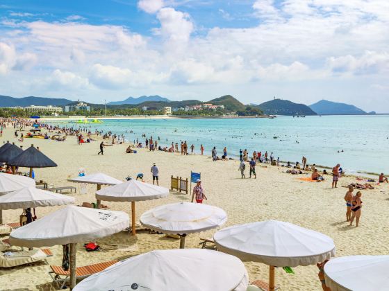 Beach Lounge Area, Dadonghai Tourist Area
