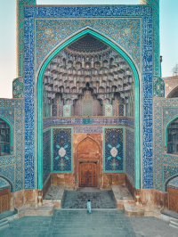 清真寺下的藍色世界 | Abbasi Great Mosque