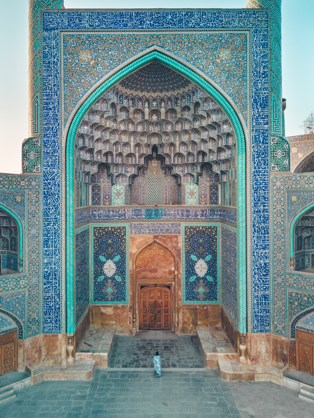 清真寺下的藍色世界 | Abbasi Great Mosque