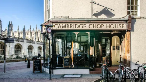 The Cambridge Chop House in Cambridge