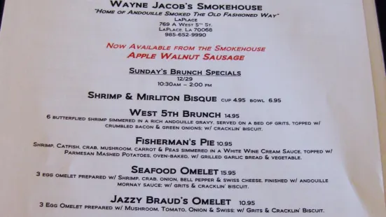 Wayne Jacob's Smokehouse