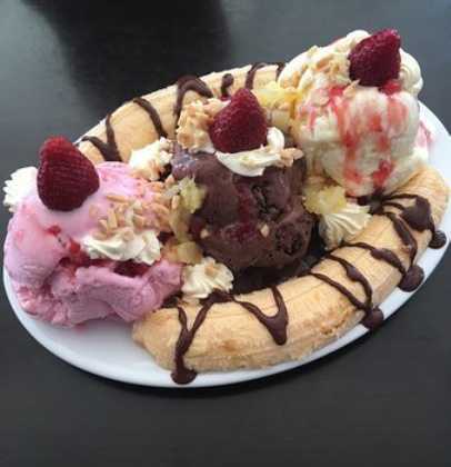 Strawberries and Ice Cream